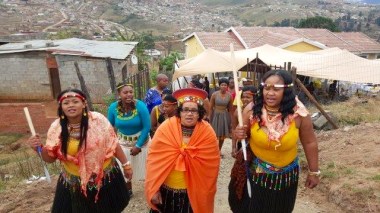 The birthday girl and her family